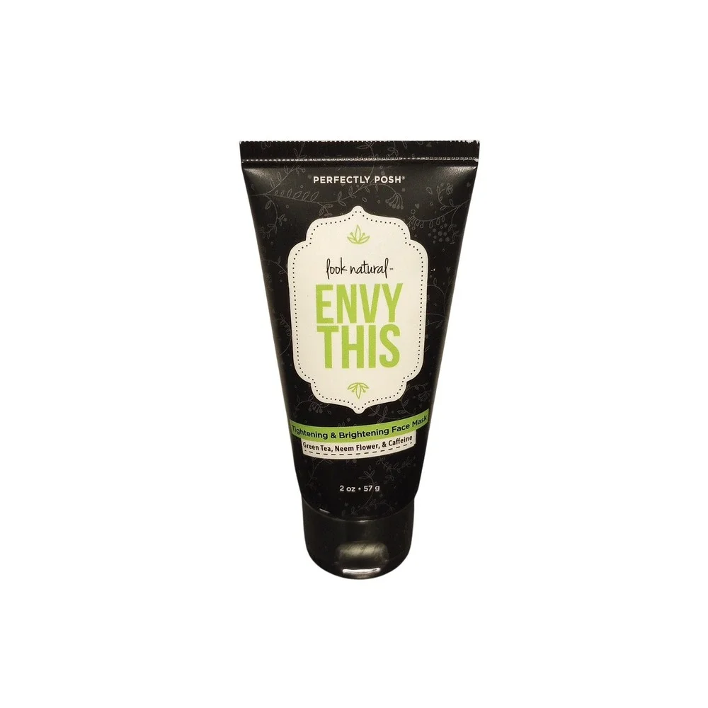Perfectly Posh Look Natural Envy This Tightening Brightening Face Mask 2oz New